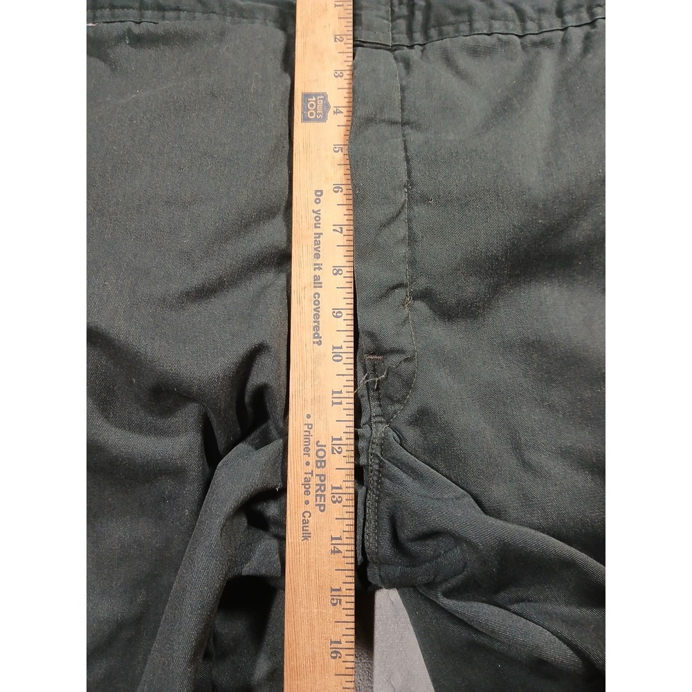 Walls Zero-Zone Insulated Coveralls Mens XL Green Duck Canvas Quilted Jumpsuit - Picture 11 of 16
